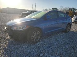 Salvage cars for sale at Barberton, OH auction: 2018 Hyundai Elantra SEL