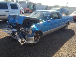 Salvage cars for sale at Kapolei, HI auction: 1987 Chevrolet EL Camino