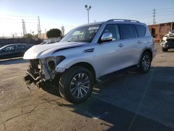 Salvage cars for sale at Wilmington, CA auction: 2019 Nissan Armada SV