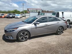 Salvage cars for sale from Copart Kapolei, HI: 2022 Hyundai Elantra Limited
