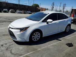 Salvage cars for sale at Wilmington, CA auction: 2020 Toyota Corolla LE