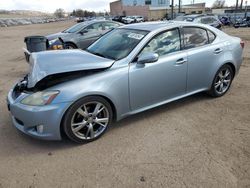 Salvage cars for sale at Colorado Springs, CO auction: 2010 Lexus IS 250