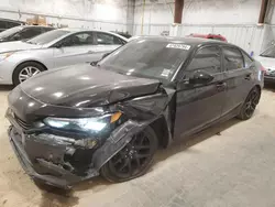 Salvage cars for sale from Copart Milwaukee, WI: 2023 Honda Civic Sport