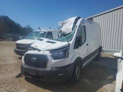 Salvage trucks for sale at Grenada, MS auction: 2022 Ford Transit T-250