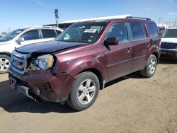 Honda salvage cars for sale: 2009 Honda Pilot EX