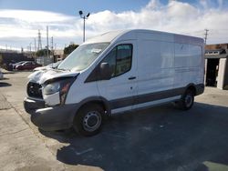 Salvage trucks for sale at Wilmington, CA auction: 2016 Ford Transit T-350