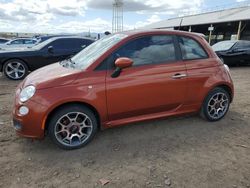 Fiat 500 salvage cars for sale: 2013 Fiat 500 Sport