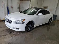 Nissan Maxima S salvage cars for sale: 2012 Nissan Maxima S