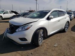 Nissan Murano s salvage cars for sale: 2018 Nissan Murano S