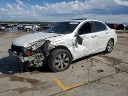 Salvage cars for sale at Grand Prairie, TX auction: 2008 Honda Accord EXL