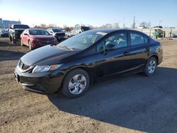Salvage cars for sale from Copart Des Moines, IA: 2013 Honda Civic LX