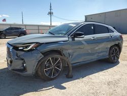 Salvage cars for sale from Copart Jacksonville, FL: 2023 Infiniti QX55 Luxe