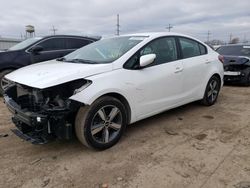 Salvage cars for sale at Chicago Heights, IL auction: 2018 KIA Forte LX