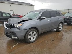 Salvage cars for sale at Portland, MI auction: 2010 Acura MDX