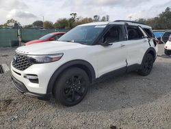 Salvage cars for sale at Riverview, FL auction: 2023 Ford Explorer ST-Line
