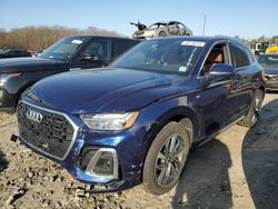 Salvage cars for sale at Windsor, NJ auction: 2022 Audi Q5 Premium Plus 45