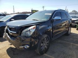 Salvage cars for sale at Chicago Heights, IL auction: 2010 Chevrolet Equinox LT
