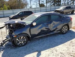 Salvage cars for sale at Loganville, GA auction: 2017 Honda Civic EX