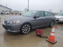 Honda Accord salvage cars for sale: 2015 Honda Accord Sport