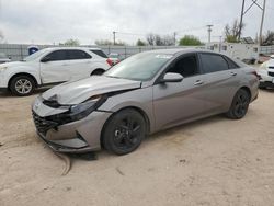 Salvage cars for sale at Oklahoma City, OK auction: 2021 Hyundai Elantra SEL