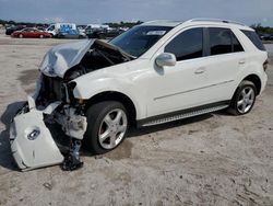 Mercedes-Benz ML 550 salvage cars for sale: 2009 Mercedes-Benz ML 550