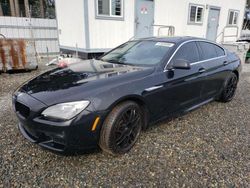 BMW 650 XI salvage cars for sale: 2013 BMW 650 XI