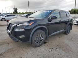 Salvage cars for sale from Copart Miami, FL: 2021 Nissan Rogue S