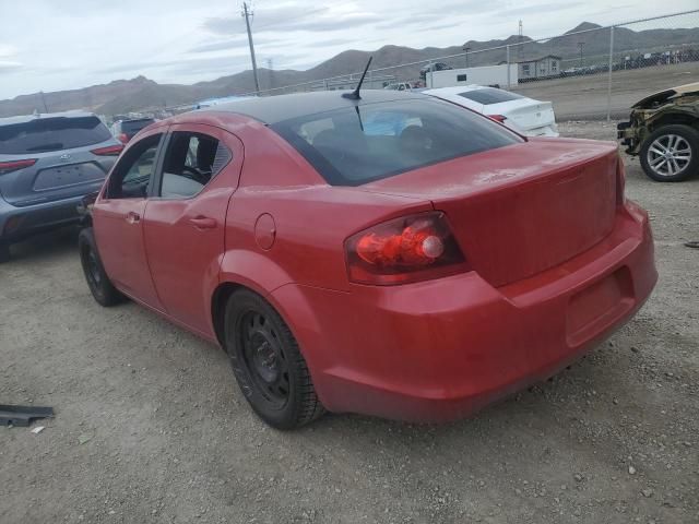 2013 Dodge Avenger SE