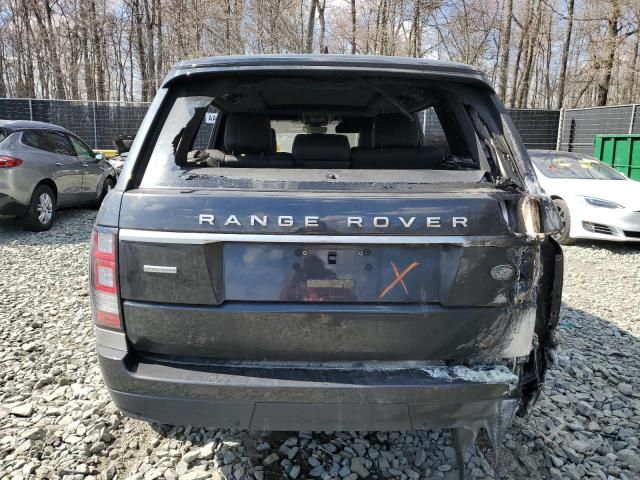 2017 Land Rover Range Rover Supercharged