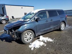 Salvage cars for sale from Copart Airway Heights, WA: 2016 KIA Sedona LX