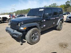 Salvage cars for sale from Copart Greenwell Springs, LA: 2021 Jeep Wrangler Unlimited Sport