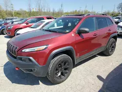 Salvage cars for sale from Copart Bridgeton, MO: 2016 Jeep Cherokee Trailhawk