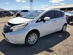 Nissan salvage cars for sale: 2015 Nissan Versa Note S