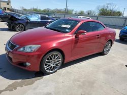 Salvage cars for sale from Copart Wilmer, TX: 2010 Lexus IS 350