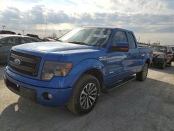 Salvage cars for sale at Indianapolis, IN auction: 2014 Ford F150 Super Cab