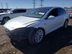 Tesla Model x salvage cars for sale: 2018 Tesla Model X