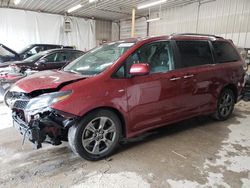 Salvage cars for sale from Copart York Haven, PA: 2020 Toyota Sienna SE