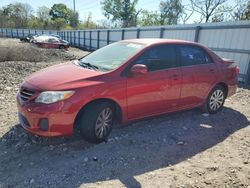 Toyota salvage cars for sale: 2013 Toyota Corolla Base