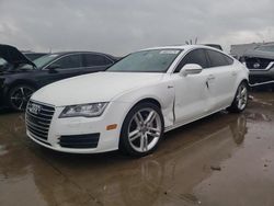 Salvage cars for sale at Grand Prairie, TX auction: 2013 Audi A7 Premium Plus
