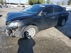 Salvage cars for sale at Rancho Cucamonga, CA auction: 2017 Nissan Sentra S