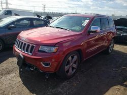 Jeep Grand Cherokee salvage cars for sale: 2014 Jeep Grand Cherokee Overland