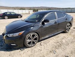 Salvage cars for sale at Chatham, VA auction: 2020 Nissan Sentra SR