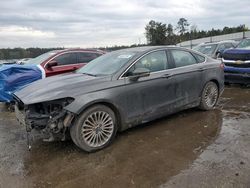 Ford salvage cars for sale: 2016 Ford Fusion Titanium