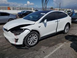 Salvage cars for sale from Copart Van Nuys, CA: 2016 Tesla Model X