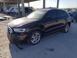 Salvage cars for sale from Copart West Palm Beach, FL: 2017 Audi Q3 Premium