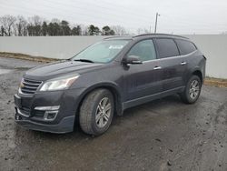 Salvage cars for sale from Copart Glassboro, NJ: 2015 Chevrolet Traverse LT