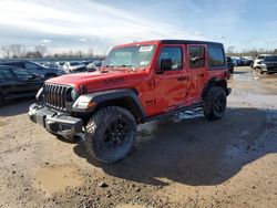 Salvage cars for sale from Copart Central Square, NY: 2021 Jeep Wrangler Unlimited Sport