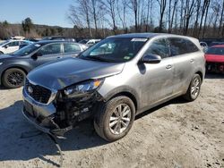 Salvage cars for sale from Copart Candia, NH: 2019 KIA Sorento LX