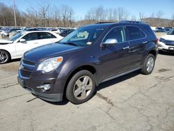 Salvage cars for sale from Copart Marlboro, NY: 2015 Chevrolet Equinox LTZ