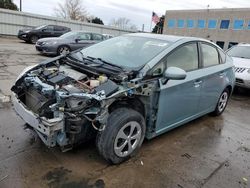 Salvage cars for sale at Littleton, CO auction: 2015 Toyota Prius